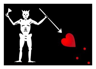  Twice the thickness and stamina of any other flag. . Skeleton stabbing heart military